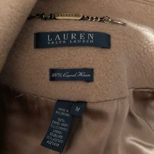 Ralph Lauren Long trench coat 100% camel hair